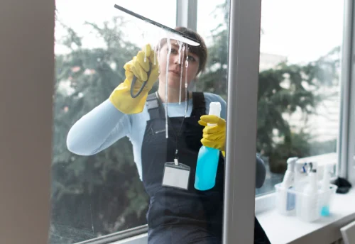 Nettoyage de vitres intérieures et extérieures à Saint-Vincent-Bragny